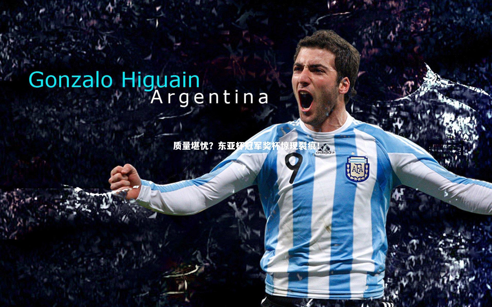 质量堪忧？东亚杯冠军奖杯惊现裂痕！